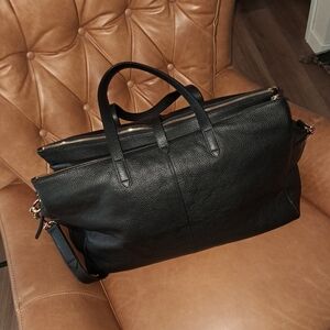 Cuyana Triple Zipper Weekender Tote
